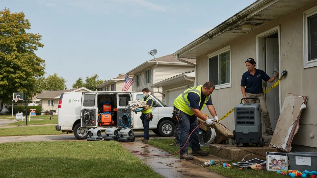 Water Damage Restoration in Millbrook, IL near me